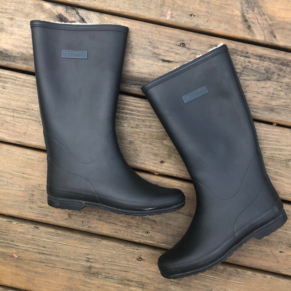 Tretorn Black Rainboots